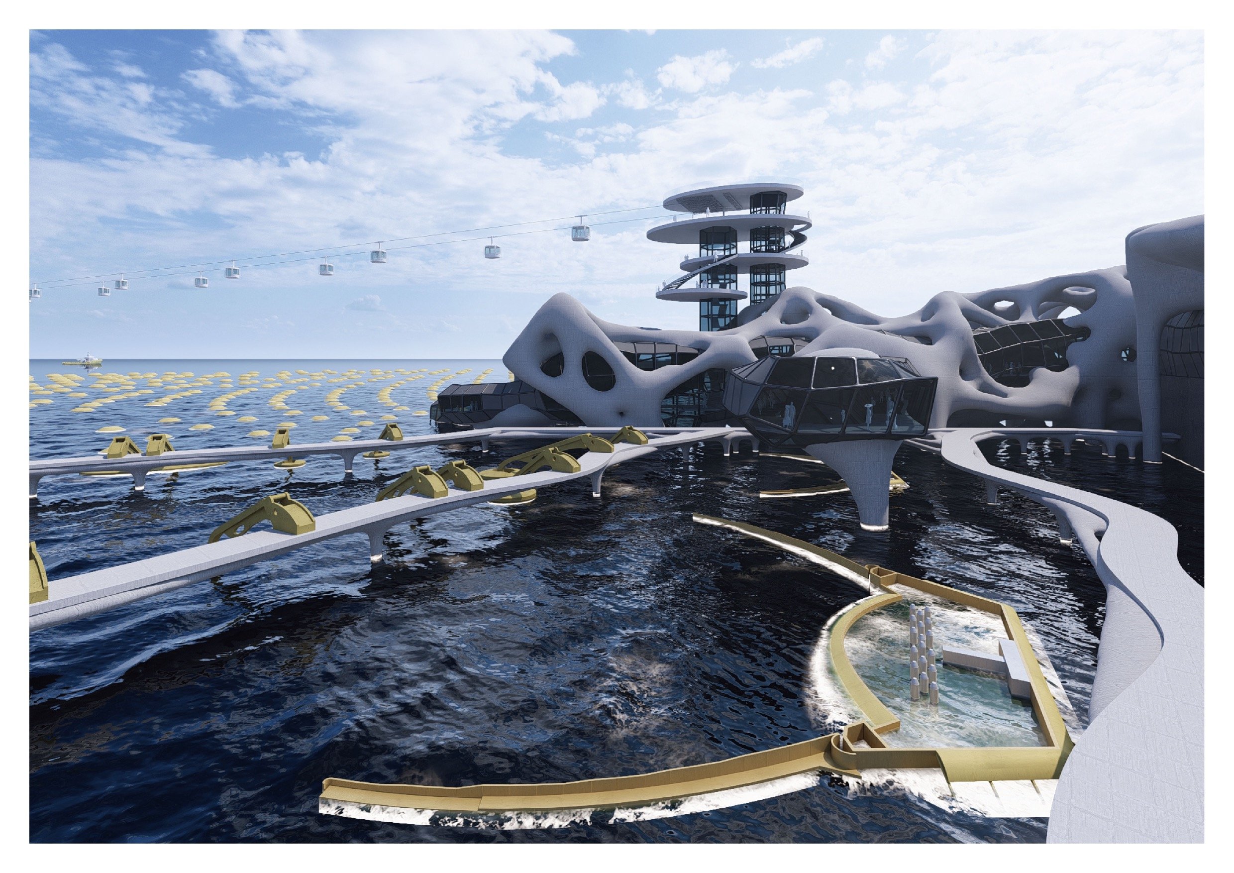 Tidal Resonance, ESG Award Winner, 2025 ISARCH ESG Award – Student