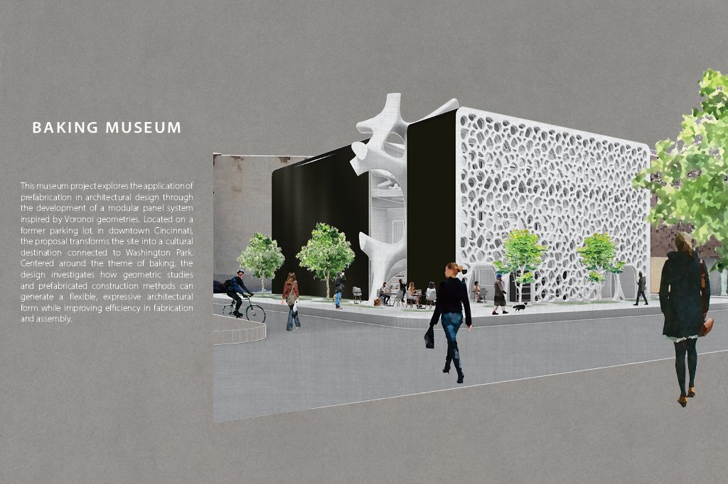 Baking Museum, Silver Award, 2026 ISARCH Architecture Award – Student