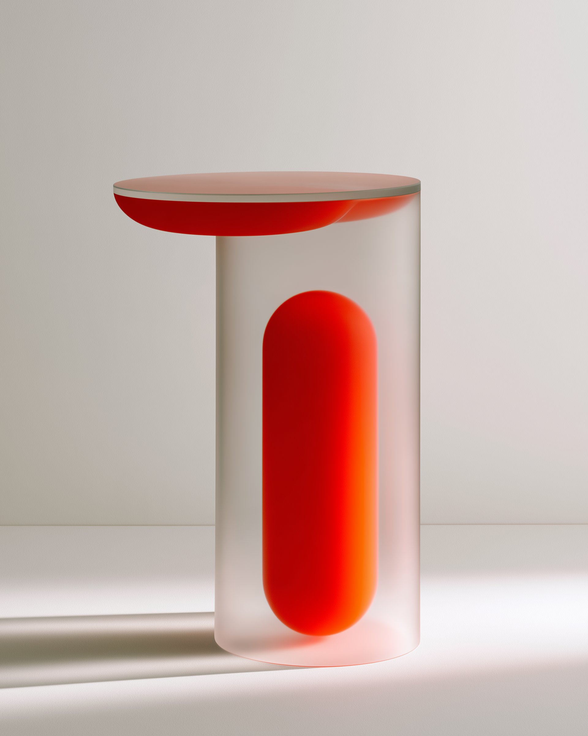 Capsula ReGlass Side Table, ESG Award Winner, 2026 ISARCH ESG Award – Professional