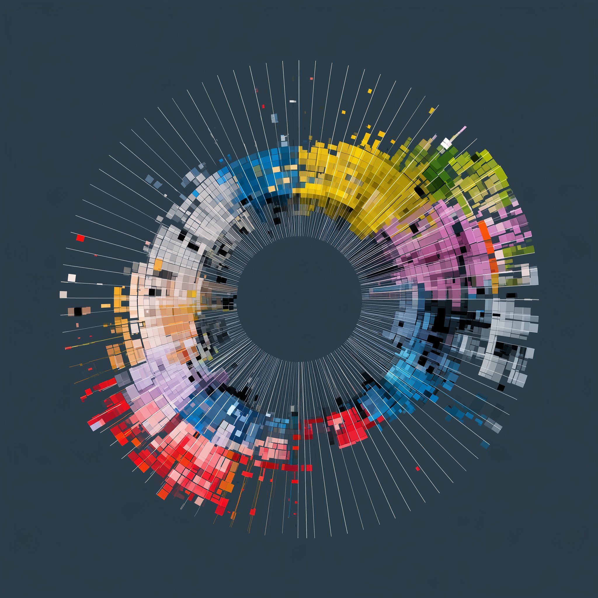 Data Bloom 365, Winner, 2026 ISARCH Art Award – Professional