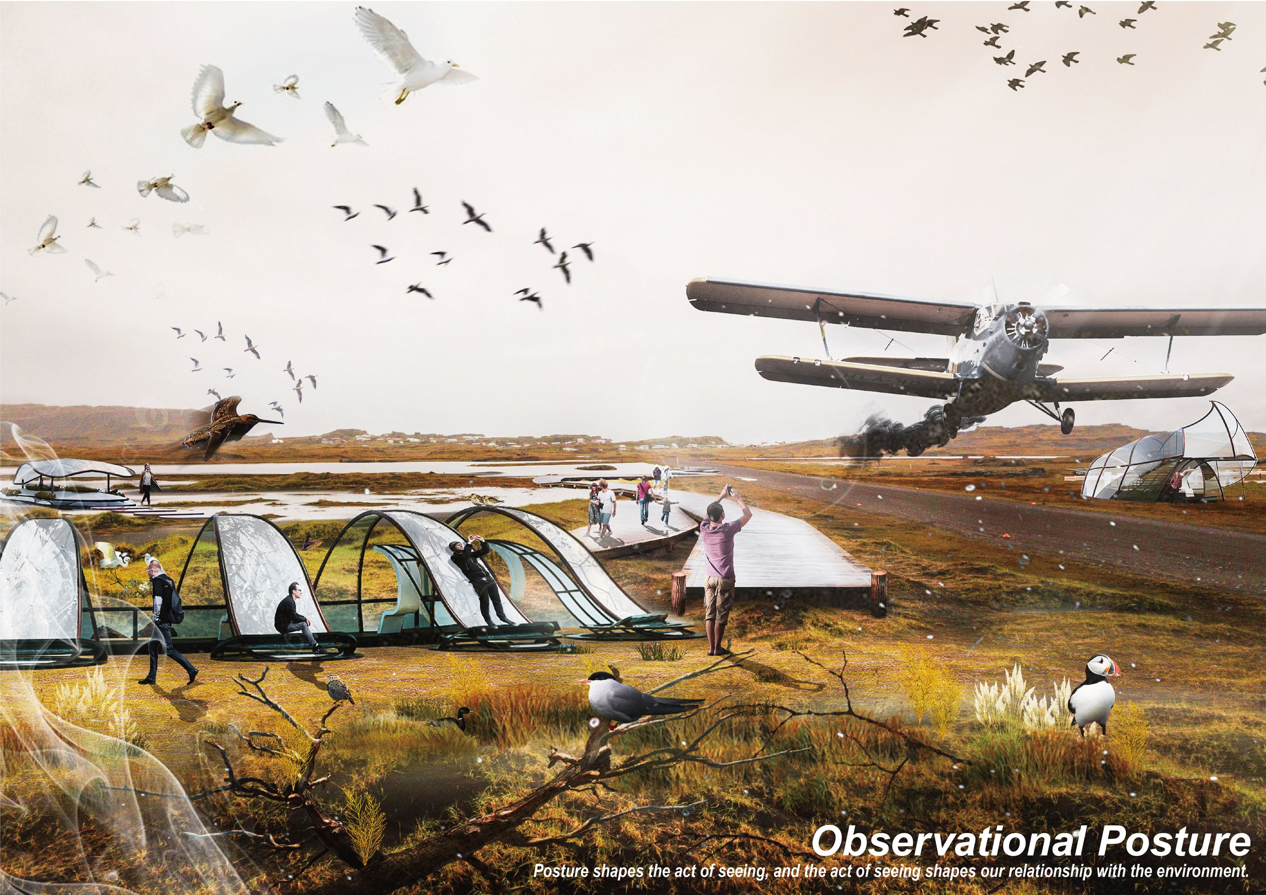 Observational Posture, Winner, 2026 ISARCH Architecture Award – Student