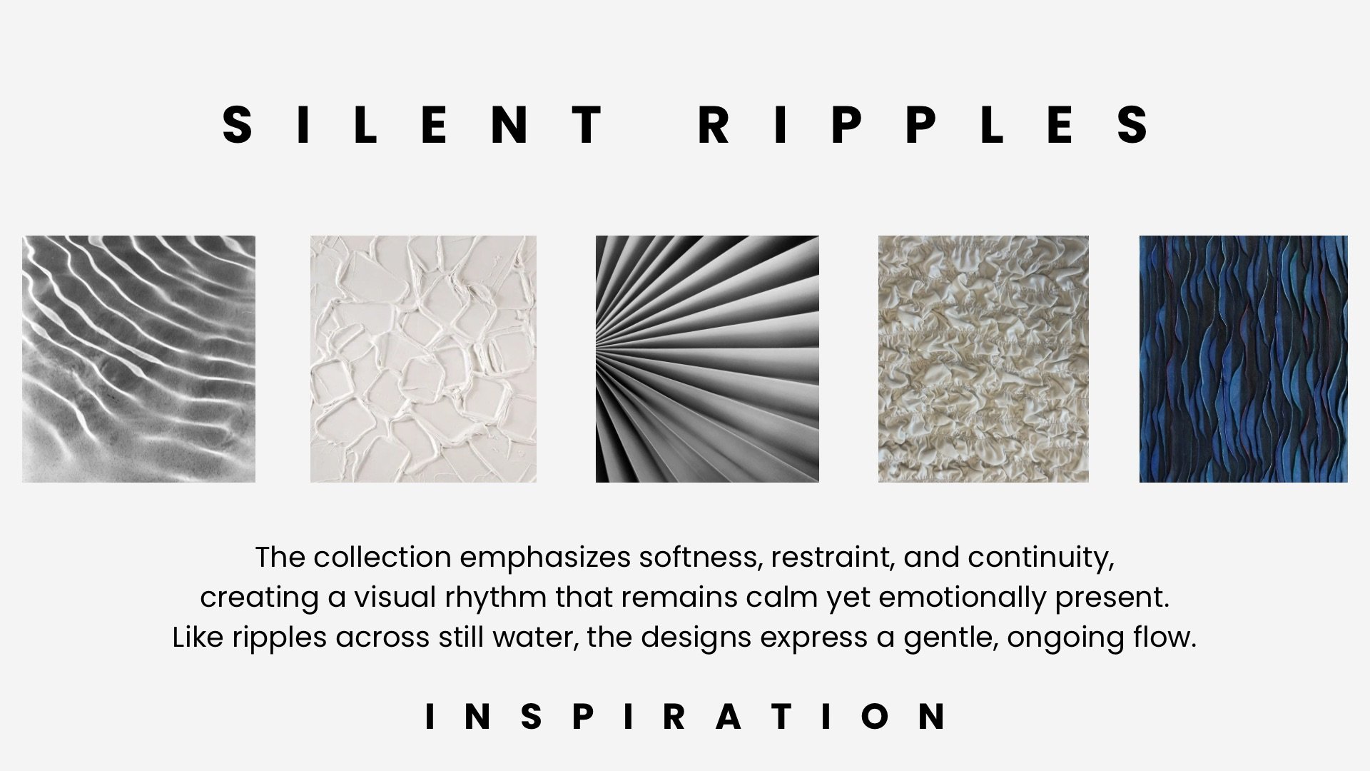 Silent Ripples, Winner, 2026 ISARCH Fashion Award – Student