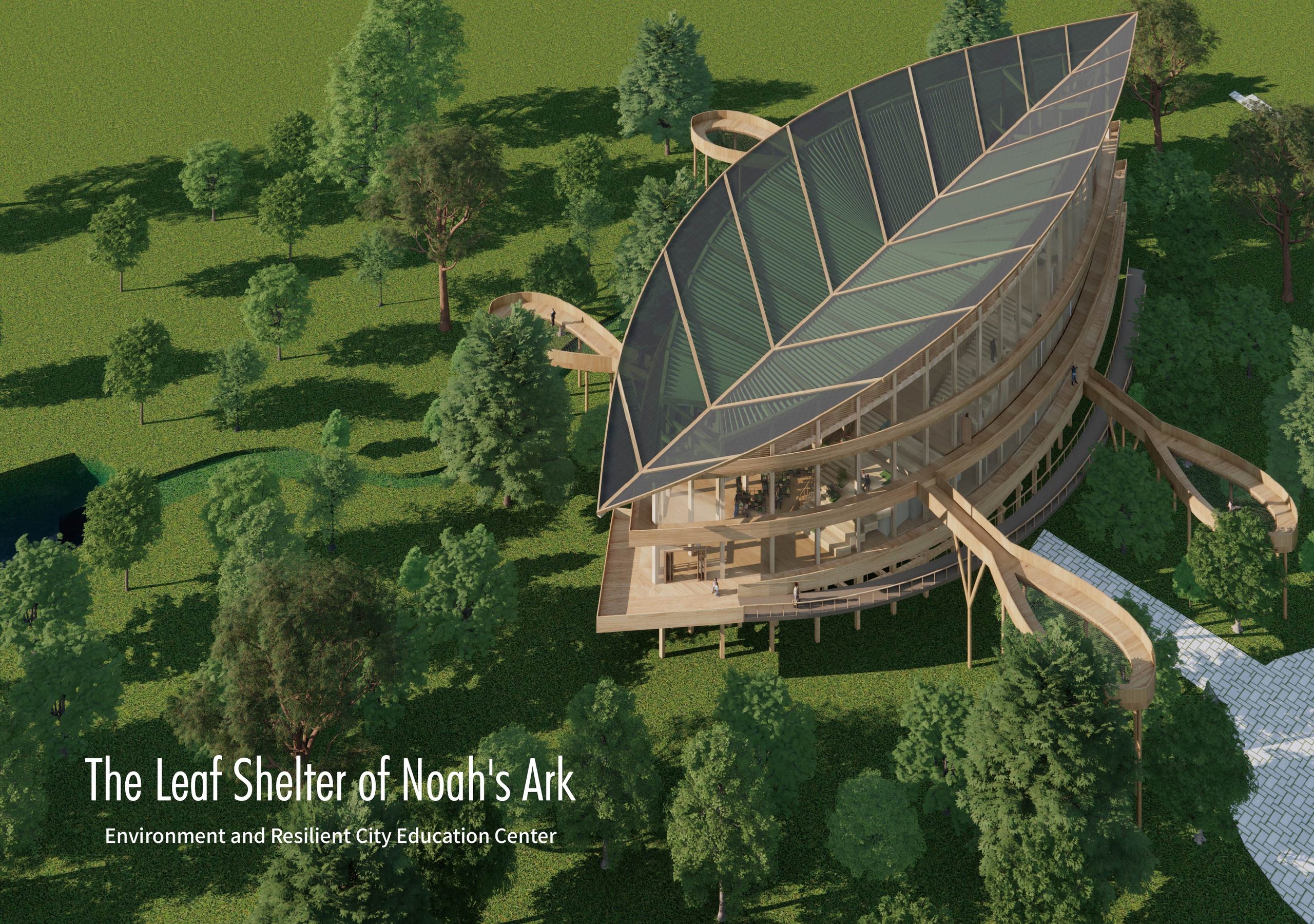 The Leaf Shelter of Noah's Ark, ESG Award Winner, 2026 ISARCH ESG Award – Student