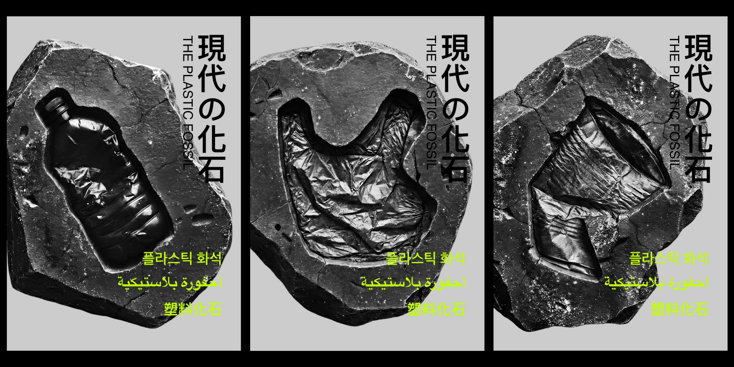 The Plastic Fossil, Winner, 2026 ISARCH Graphic Award – Student